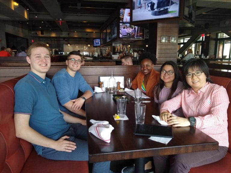 5/7/19 End-of-semester group lunch